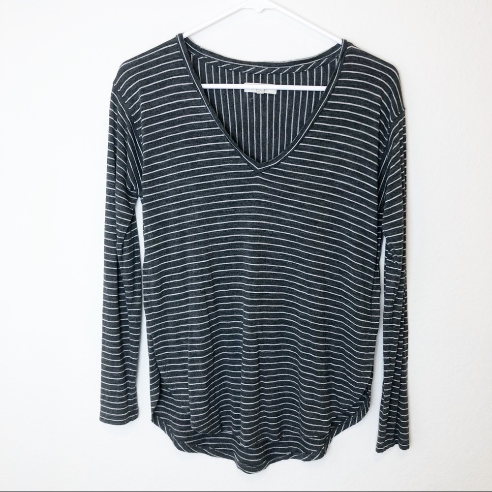 Madewell Striped Flowy Top​​​​​​‎